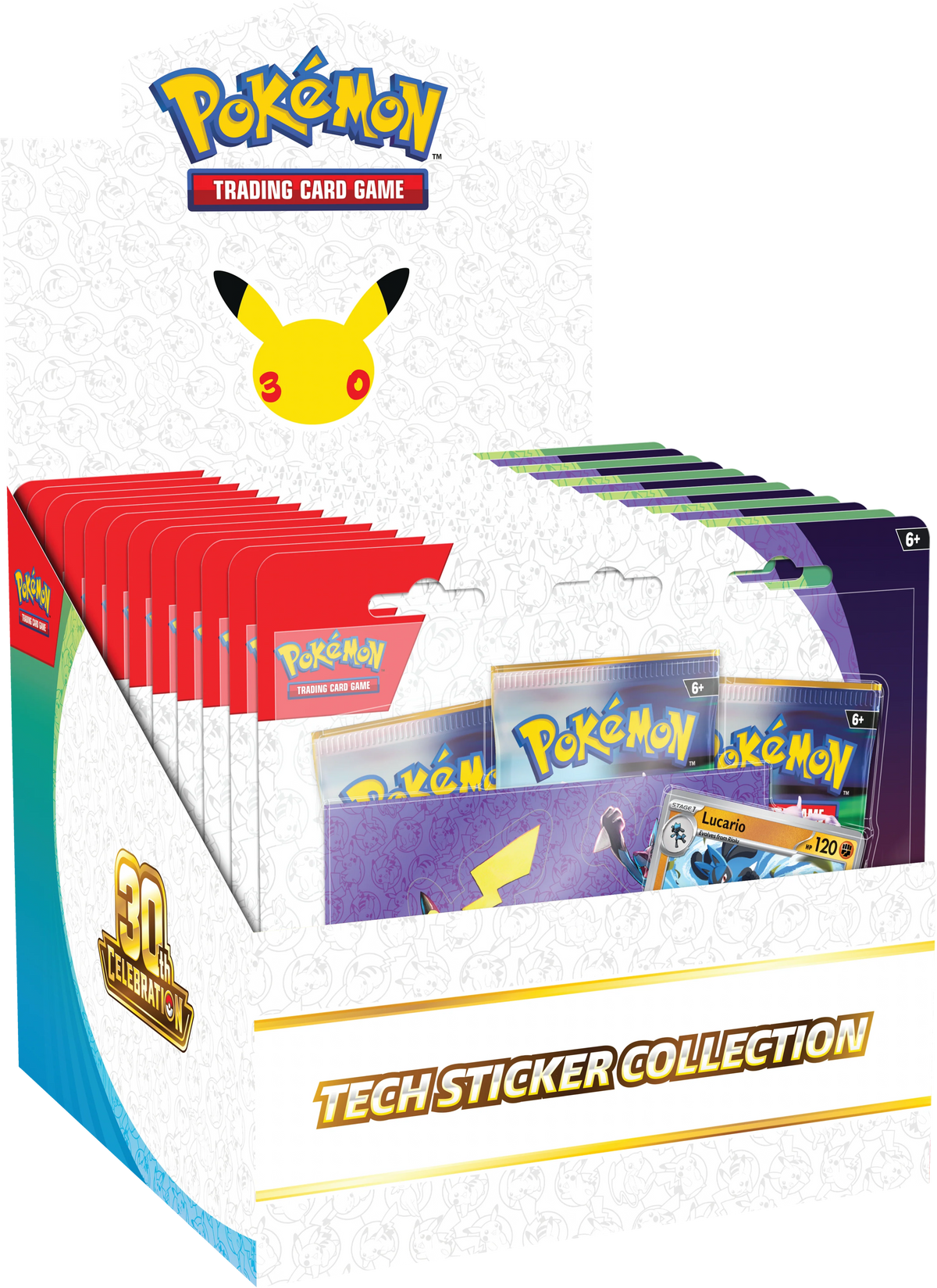 Pokémon TCG 30th Celebration Tech Sticker Collection