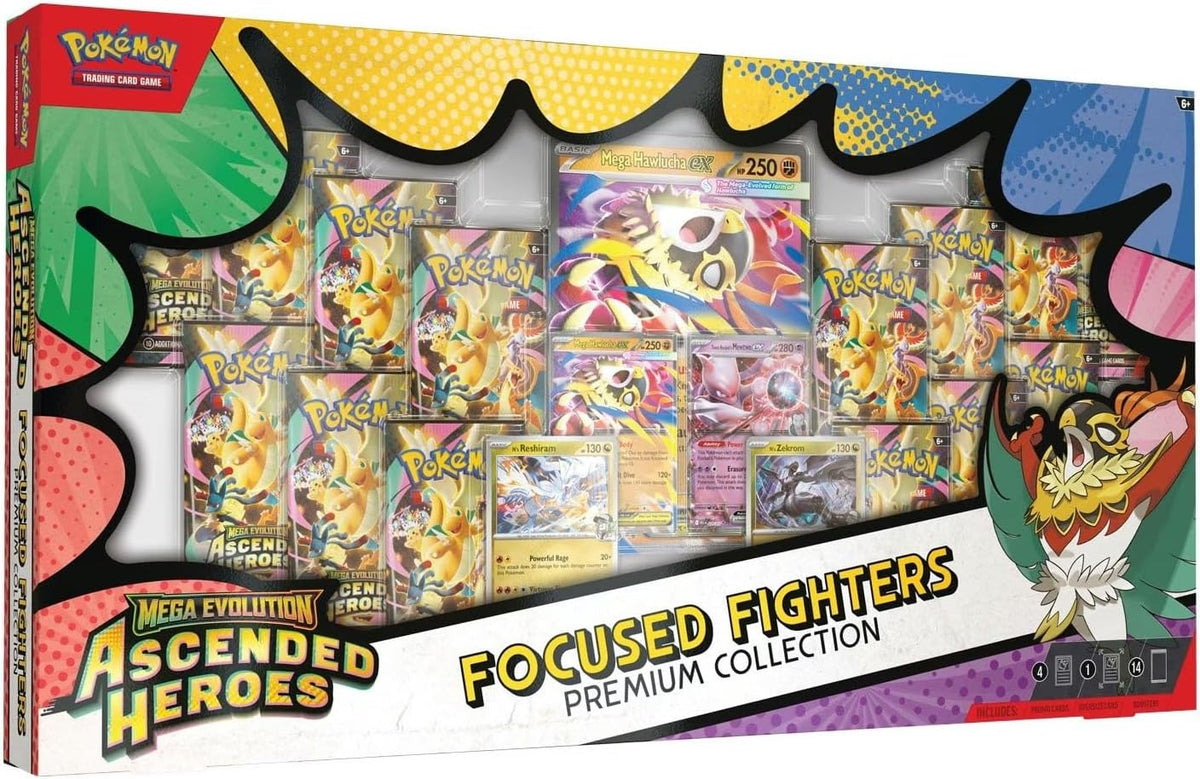 Pokémon TCG Ascended Heroes Focused Fighters Collection Box